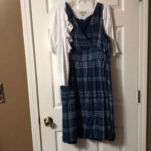 Van Heusen dress with sweater